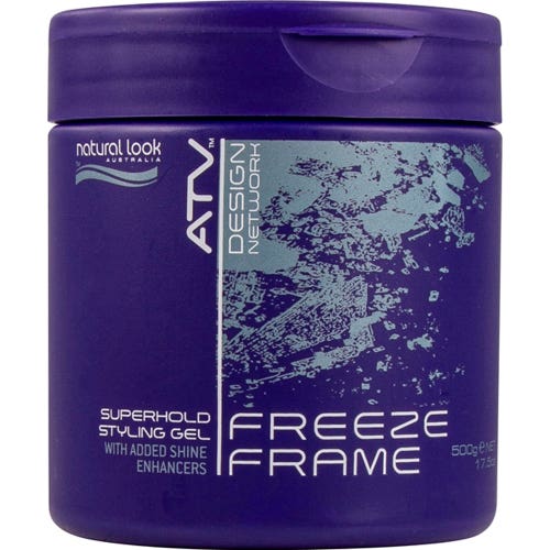 Natural Look Freeze Frame Superhold Styling Gel 500g | glamaCo